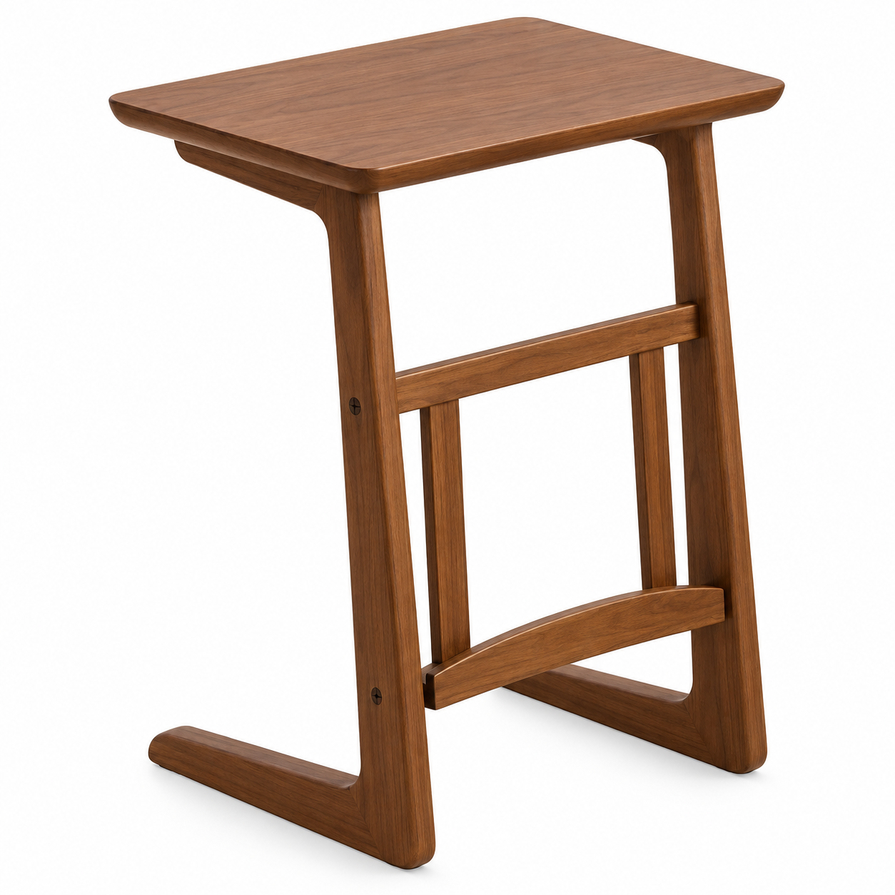 Table d’appoint scandinave en noyer